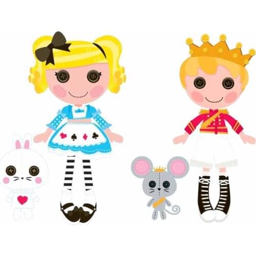 Princess Girl metal cutting dies for scrapbooking new 2021 Layering Dies New Arrival Birthday Card making