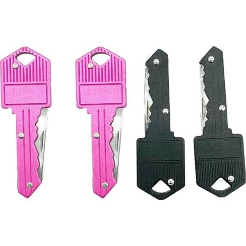 Letter Opener Key Chain Pocket Cutting Tool Packaging Letter Opener Folding Key Portable Folding Letter Opener 4Pcs