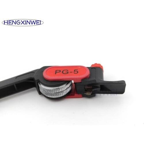 PG-5 Ratchet Wheel Type Stripper Cable Knife pg5 For 25mm