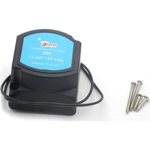 Voltage Sensitive Relay Protects VSR Marine 12V 140A Dual Battery Lsolator