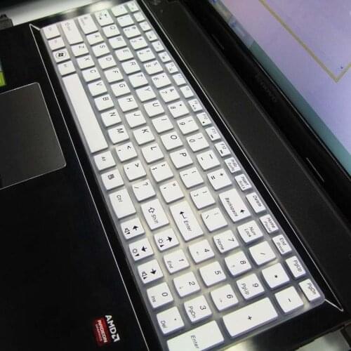 For Lenovo IdeaPad U510 S510P G585 G580 G570 G575 G505 G510 G500 G501 G700 B590 B5400 Silicone Keyboard Cover Protector Skin