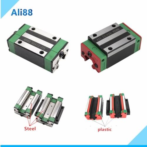 Slides block HGH20CA /flange HGW20CC linear bearing same size as HIWIN Be used for be used for HGR20 linear guide for CNC parts