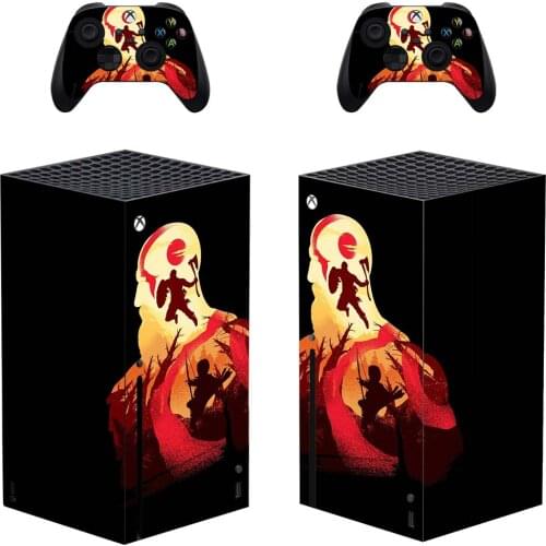 Gad Style Xbox Series X Skin Sticker for Console & 2 Controllers Decal Vinyl Protective Skins Style 1