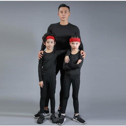 2021 Winter thermal underwear set kids warm thermo underwear homme male long johns boys girls lucky johns fitness quick drying