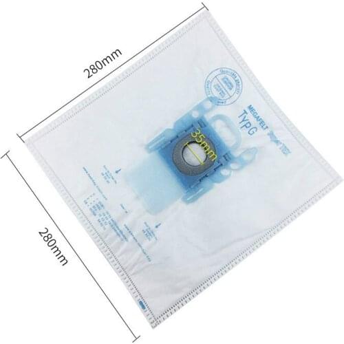 Vacuum Cleaner G 5Pcs/Lots Type G Cloth Dust Bags Typ G fit Bosch Siemens GL30 GL40 Pro Energy Hoover Bag