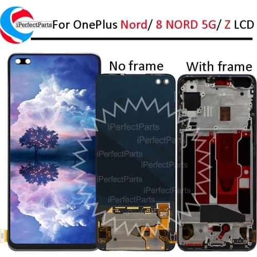 6.44" For OnePlus Nord LCD Display ScreenTouch Panel Digitizer Replacement Part For Oneplus Nord AC2001 AC2003 LCD Repair