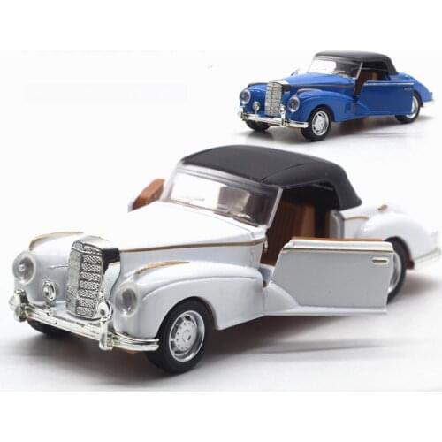 1:28 Children Alloy Pull Back Car Toys Retro Classic Car Diecasts Toys Vehicles Models Collection High Simulation Model NTY0115