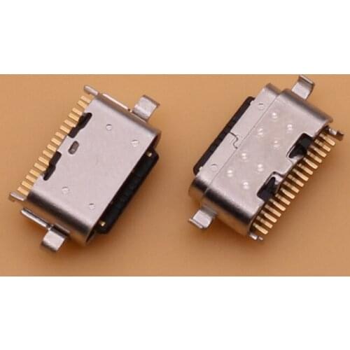 2PCS For Samsung Galaxy Tab A7 10.4 (2020) T500 T505 Type C Usb Jack Charging Port Socket Connector Repair Parts