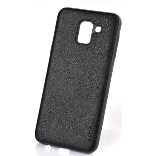 Case for samsung galaxy j2 pro j3 j4 j6 2018 J3 J5 2016 j4 j5 j6 j7 prime plus funda luxury Vintage Leather case cover coque