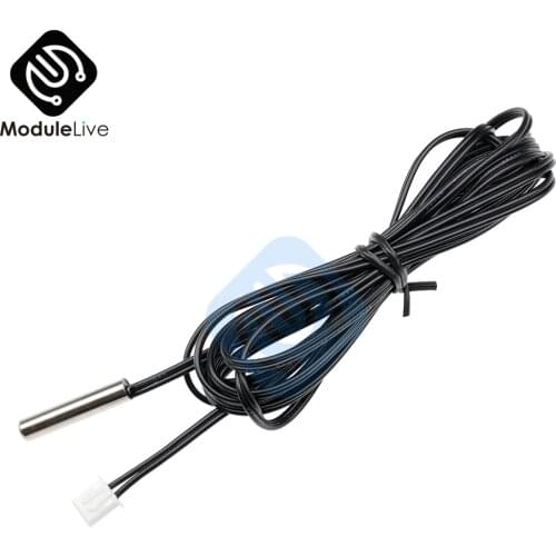 0.5m Waterproof NTC 10K 1% 3950 50cm Thermistor Accuracy Temperature Sensor Wire Cable Probe For Arduino W1209 W1401