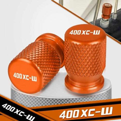 For 400XC-W 400 XC-W 2005-2010 2006 2007 2008 2009 2PCS Motorcycle Wheel Tire Valve Stem Caps Airtight Covers Accessories