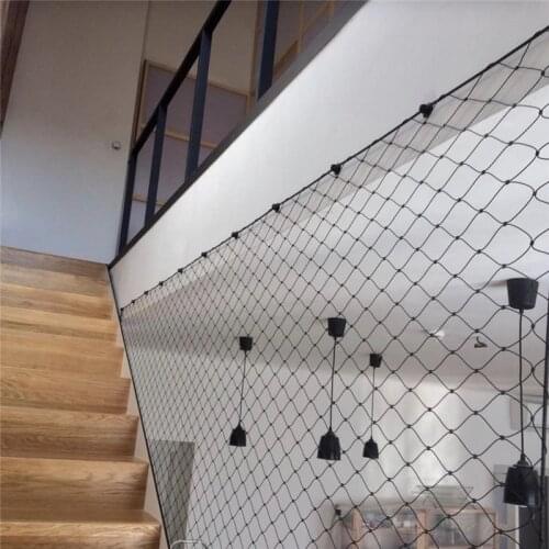 Flexible Security Stainless Steel Wire Rope Mesh Cable Webnet For Balustrade Or Railing