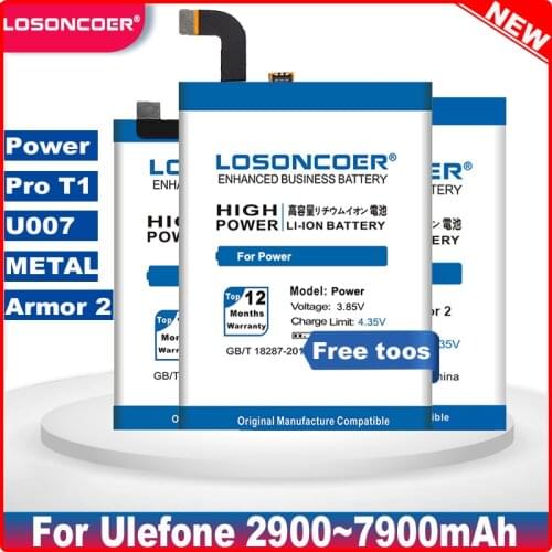 LOSONCOER Ulefone U007 Pro Phone Batteries