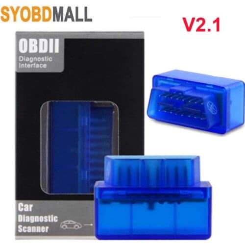 Mini Elm327 Bluetooth OBD2 V1.5 Elm 327 V 1.5 OBD 2 Auto Code Scanner Elm-327 OBDII Adapter Diagnostic Tool Universal