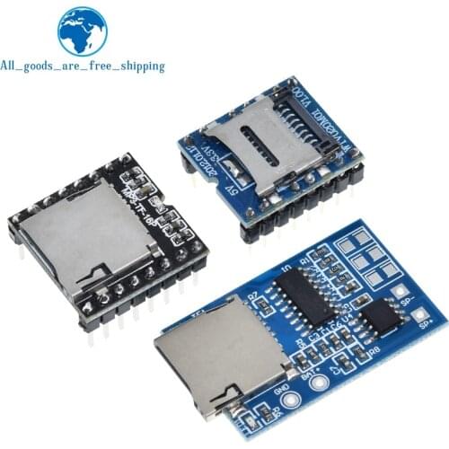 WTV020 GPD2846A Mini MP3 Player Module TF Card MP3 Sound Module Voice Module For Arduino GM Power Supply Module