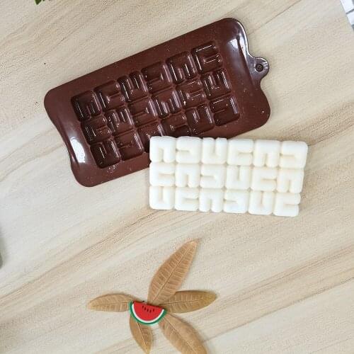 New Silicone Chocolate Mold Euler Baking Tools Non-Stick Cake Mould Jelly Candy 3D DIY Handmade Molds Kitchen Accessories