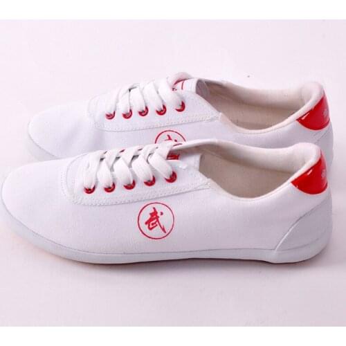 Canvas Martial Arts Shoes Mens Tendon Soft Bottom Non-slip Spring And Autumn Breathable Non-slip Balanced Tai Chi Sports Shoes