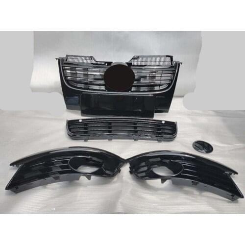 Front Bumper Grill Radiator Grille for Volkswagne Jetta Sagitar Golf 5 Variant Bora 2006-2010