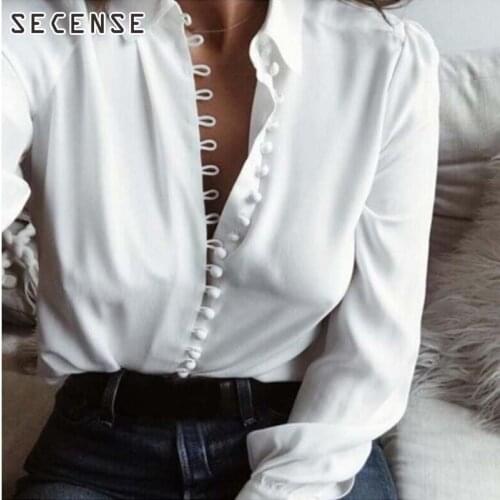 SECENSE Womens Fashion Shirts