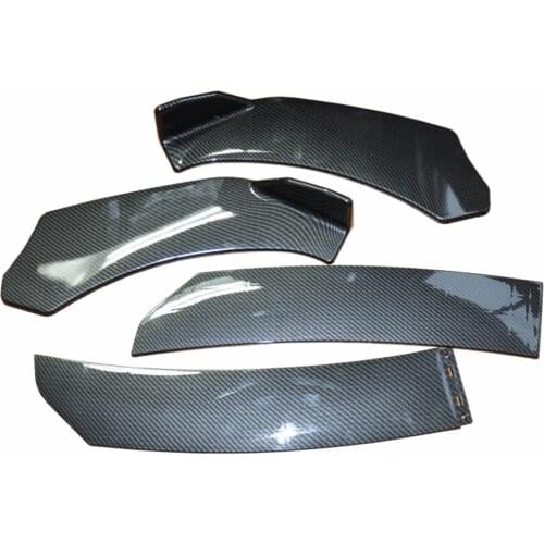 Universal 4pcs Car Front Bumper Lip Diffuser Splitter Accessories Spoiler Protector Shovel