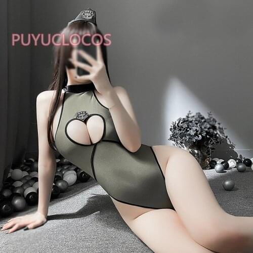 Women Bodysuits Erotic Teddy Sexy Exotic Teddies Lingeries Sleepwear Womens Bodysuit Cosplay Costume Police Uniform Set