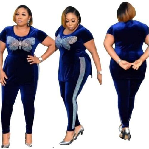 African Womens Clothing Autumn Winter 2021 African Clothing Muslim 2 Piece Set High Quality Fashionable African Women Clothes