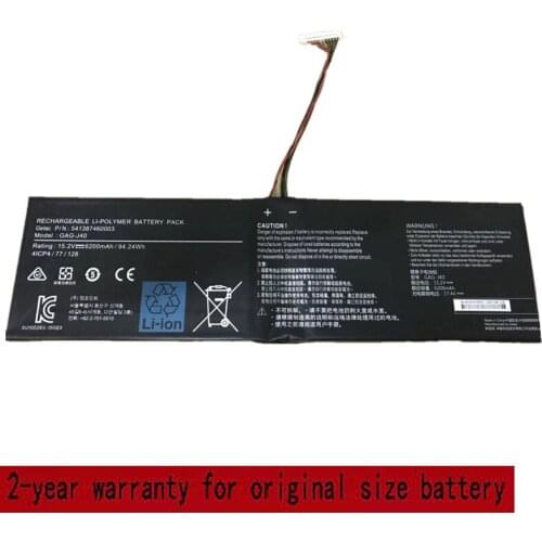 15.2V 94.24Wh 6200mAh GAG-J40 541387460003 Battery For Gigabyte Aero14 V7 14-W-CF2 14-P64WV6 14 P64Wv7-De325Tb