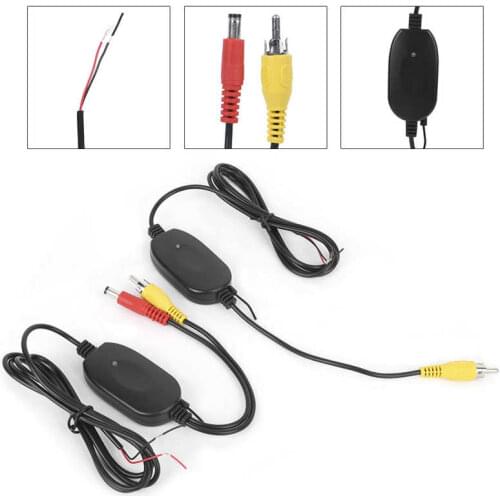 Wireless 2.4G RCA Video Transmitter Receiver Kit Accessory for Car Rear View Backup Camera Car accessories