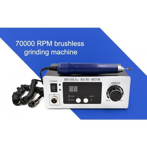 70,000 RPM Brushless Dental Lab Micromotor Polishing Unit with handpiece