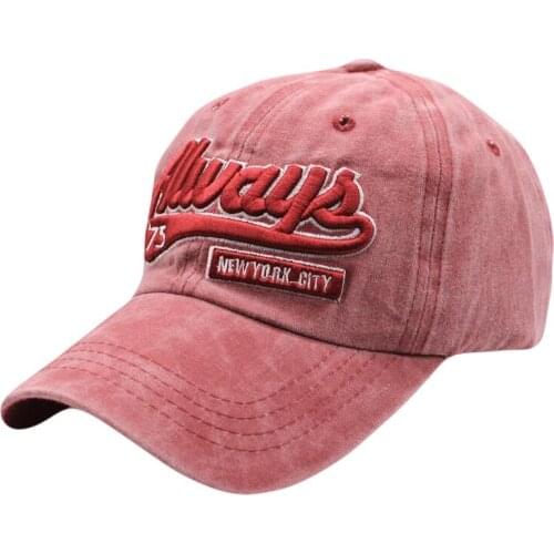 SUOGRY Washed Baseball Cap Snapback Hats Autumn Summer Hat for Men and Women Cap Hats Letter Embroidery Hats Caps Gorras