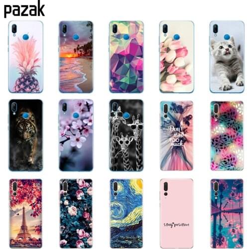 Case For Huawei P20 Lite case coque silicone phone cover on for HUAWEI P 20 p20pro copa bumper Skin shockproof soft tpu fundas