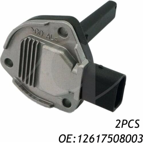 2PCS 12617508003 7508003 Oil Level Engine Sensor For BMW X3 X5 M3 325Ci 330i M5 X5 E39 E90 126 1750 8003