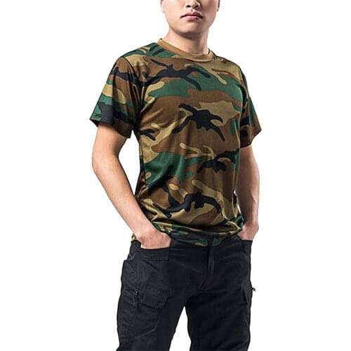 Douhoow Mens Camouflage T-Shirts