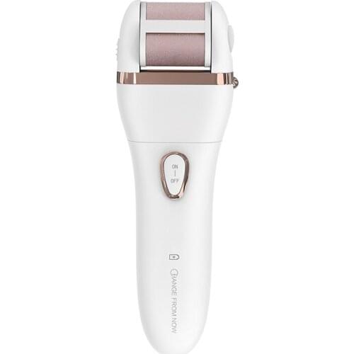 Three Grinding Heads Electric Foot File Pedicure Feet Grinder Calluses Exfoliating Foot Care Dead Skin Callus Remover Massage