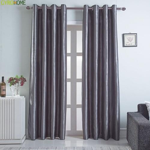 Gyrohome Silk Curtains For Windows