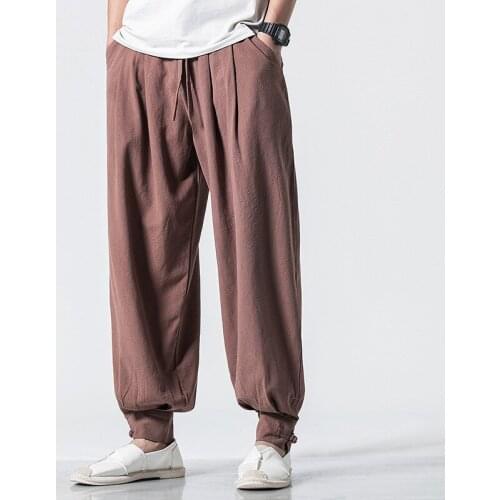 Hallolilla Men's Loose Pants