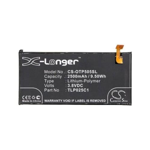 Cameron sino 2500mah battery for ALCATEL One Touch Allure Fierce 4 Idol 3 5.5 Pop 4 Plus 4+ OT-50560 OT-5056D OT-5056N