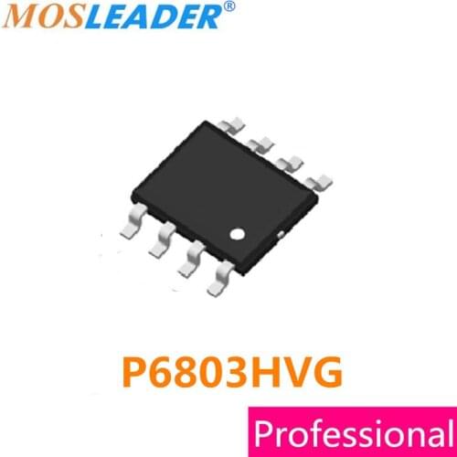 Mosleader 100pcs SOP8 P6803HVG P6803H P6803 Mosfets High quality
