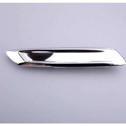 Car ABS Left Chrome Exterior Front Fender Trim Molding Panel Cover 51137336645 Fit for BMW F10 Sedan 2013 2014 2015 2016