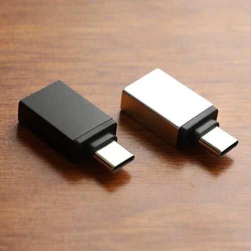 OTG Adapter Micro B to USB 3.0 Convertor USB3.0 Adapter Aluminum Alloy Connect Color Random
