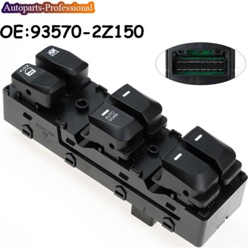 Car 93570-2Z150 935702Z150 For Hyundai IX35 11 2010 Master Electric Power Window Switch 93570-2Z1509P 935702Z1509P