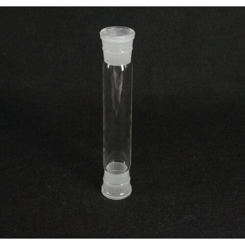 29/32 Both Ground Joint Glass Straight Connecting Adapter Tube Lab Glassware