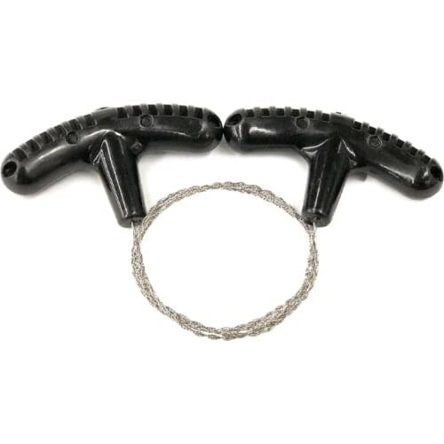 Manual Outdoor Foldable PP Handle Wire Saw Emergency Tool Wild Surval Manual Essential Tool for Hiking Camping