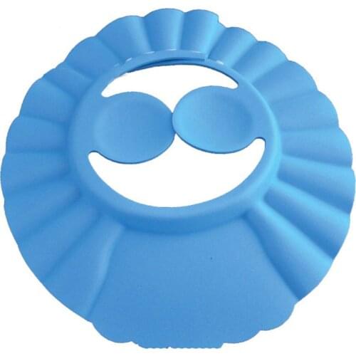 Baby Shower Wash Hair Caps Shampoo Cap Kids Adjustable Waterproof Ear Protection Eye Children Hats