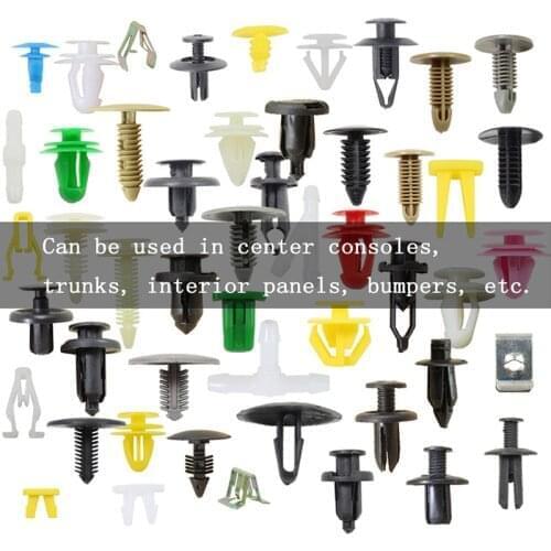 Mixed Car Door Panel Bumper Retainer Fastener Rivet Clip For Opel Astra H J G Insignia Mokka Corsa Vectra Zafira Meriva Infiniti