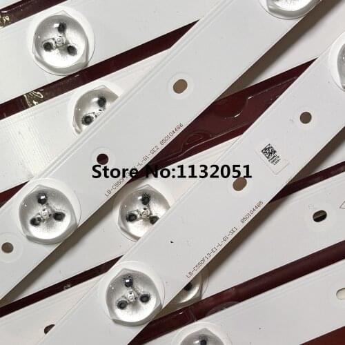 For CHANG HONG LED55C2000I/LED55C2080i LED Backlight LB-C550F13-E1-L-G1-SE1 LB-C550F13-E1-L-G1-SE2 SVJ550AB9_Rev01_R/L-TYPE_6LED