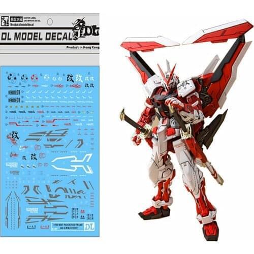 D.L high quality Decal water paste For Bandai MG 1/100 MBF-P02 Astray Red Frame Gundam DL017