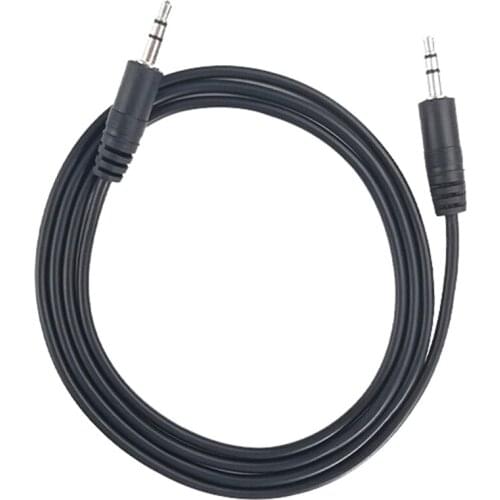 3.5mm Cable Jack Male To Jack Male Car Auxiliary AUX Cable Cord Stereo Flat Noodle Audio Cable For Computer MP3 Phone Aux Audio