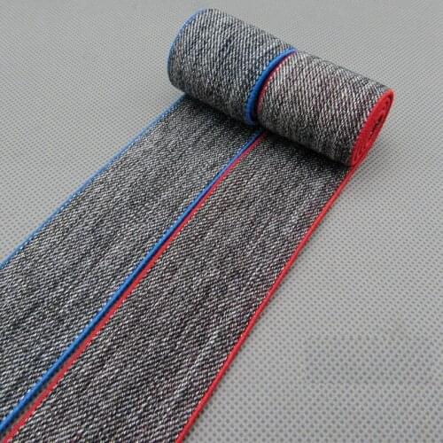 4cm soft elastic webbing gray thickened bands for garment waistband girl dress belt 4meters/lot diy accessories