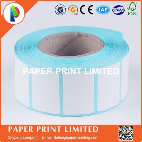 50 Rolls Guaranteed 100% 1000 labels/roll 40*20mm thermal label adhesive paper,barcode printing paper thermal label paper